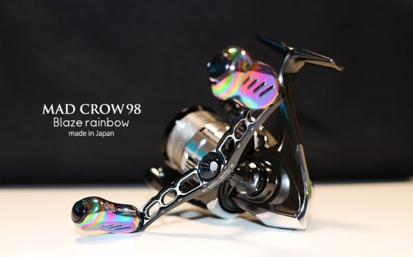画像1: MAD CROW98 Finoノブ blaze rainbow  (1)
